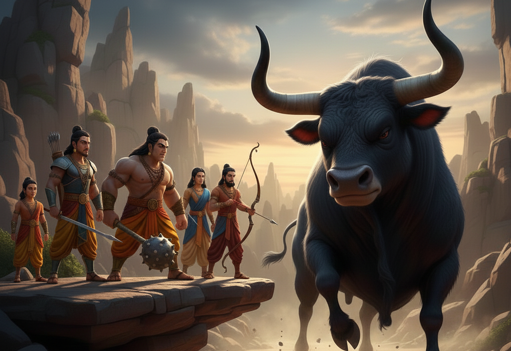 Panchkedar bull nandi